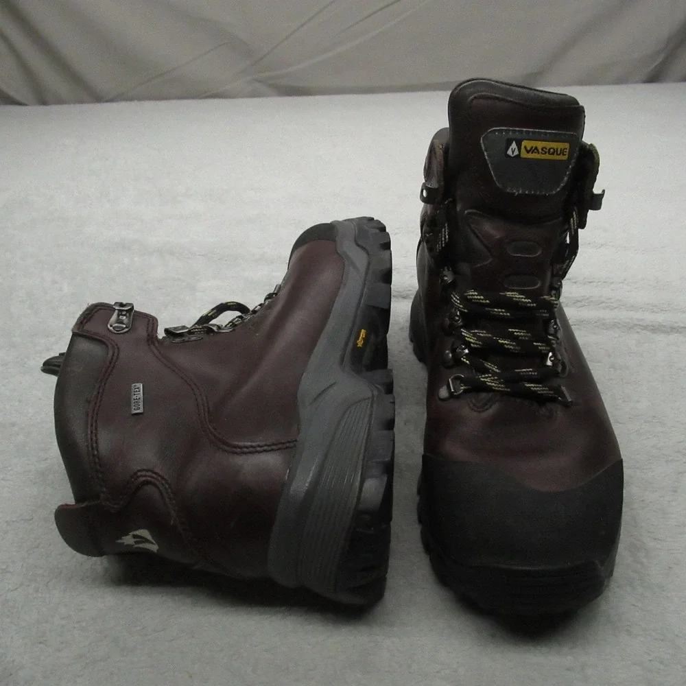 Vasque Mens 9M Boots Brown Summit GTX Goretex Leather Waterproof Hiking Outdoor